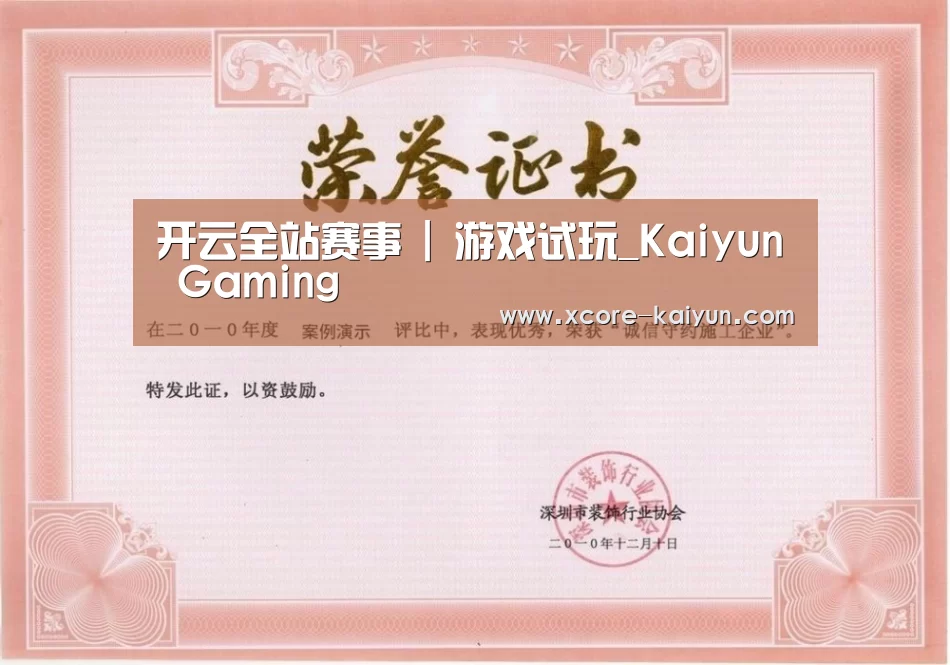 荣誉证书二
